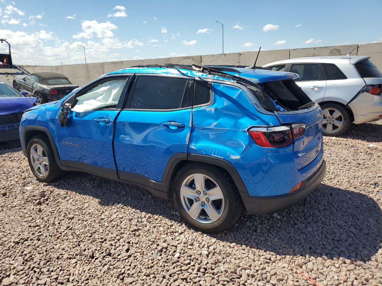 2022 JEEP COMPASS LATITUDE VIN:3C4NJCBBXNT214457