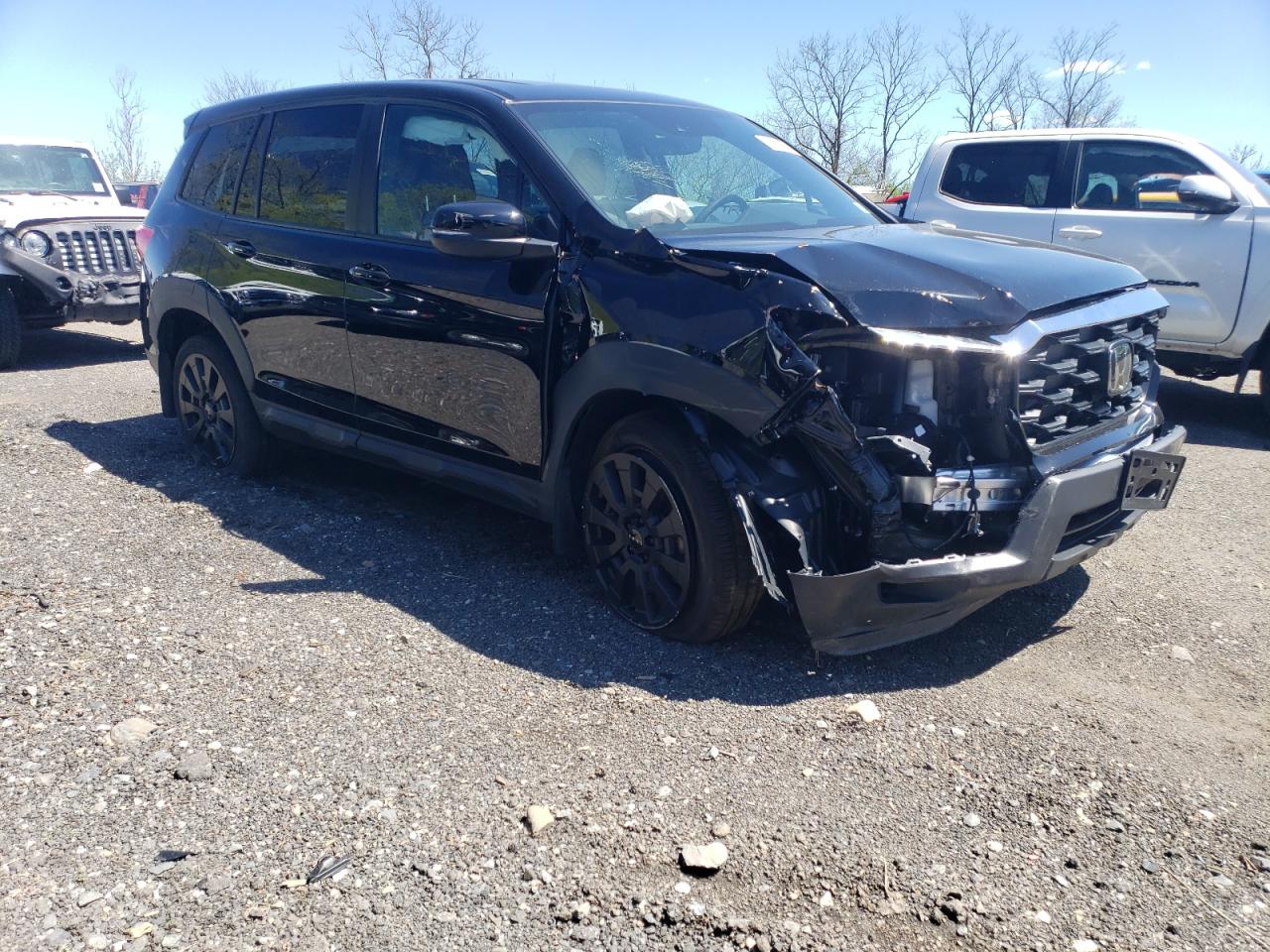 2022 HONDA PASSPORT EXL VIN:5FNYF8H5XNB028901