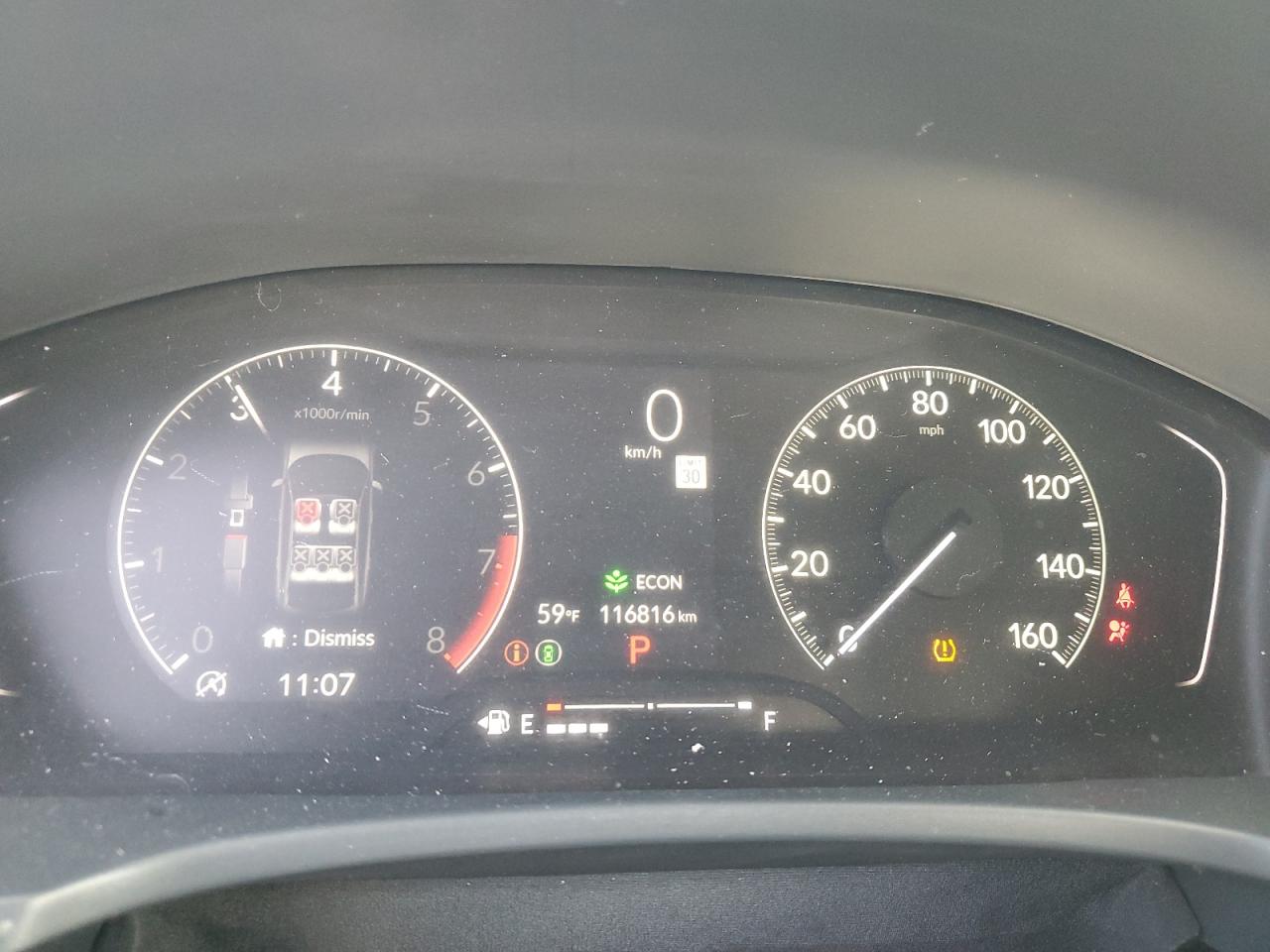 2024 HONDA CIVIC SPORT VIN:2HGFE2F50RH537231