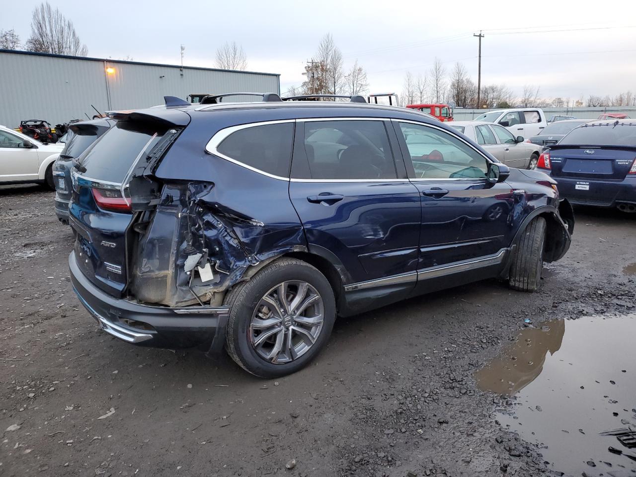 2022 HONDA CR-V TOURING VIN:5J6RT6H92NL016799