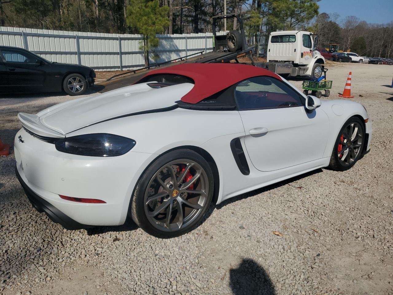 2022 PORSCHE BOXSTER SPYDER VIN:WP0CC2A8XNS235344
