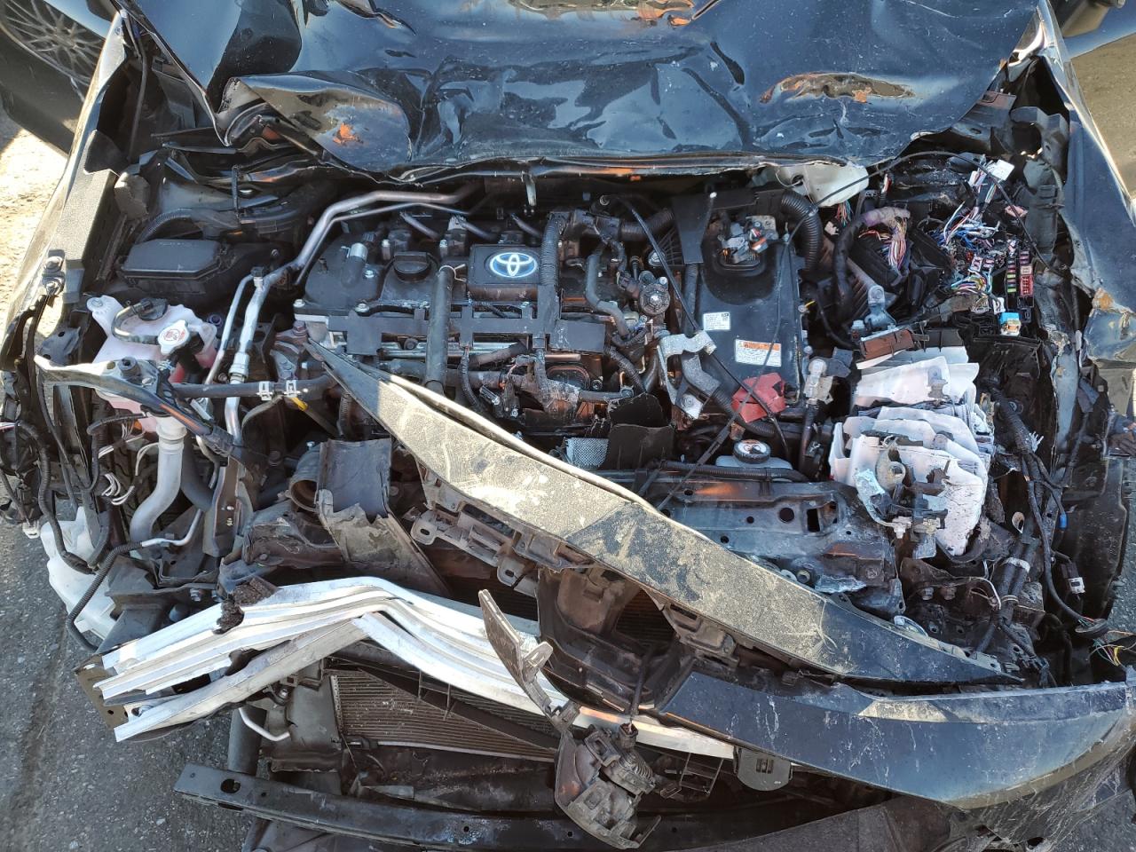 2022 TOYOTA COROLLA LE VIN:JTDEAMDE5NJ057733