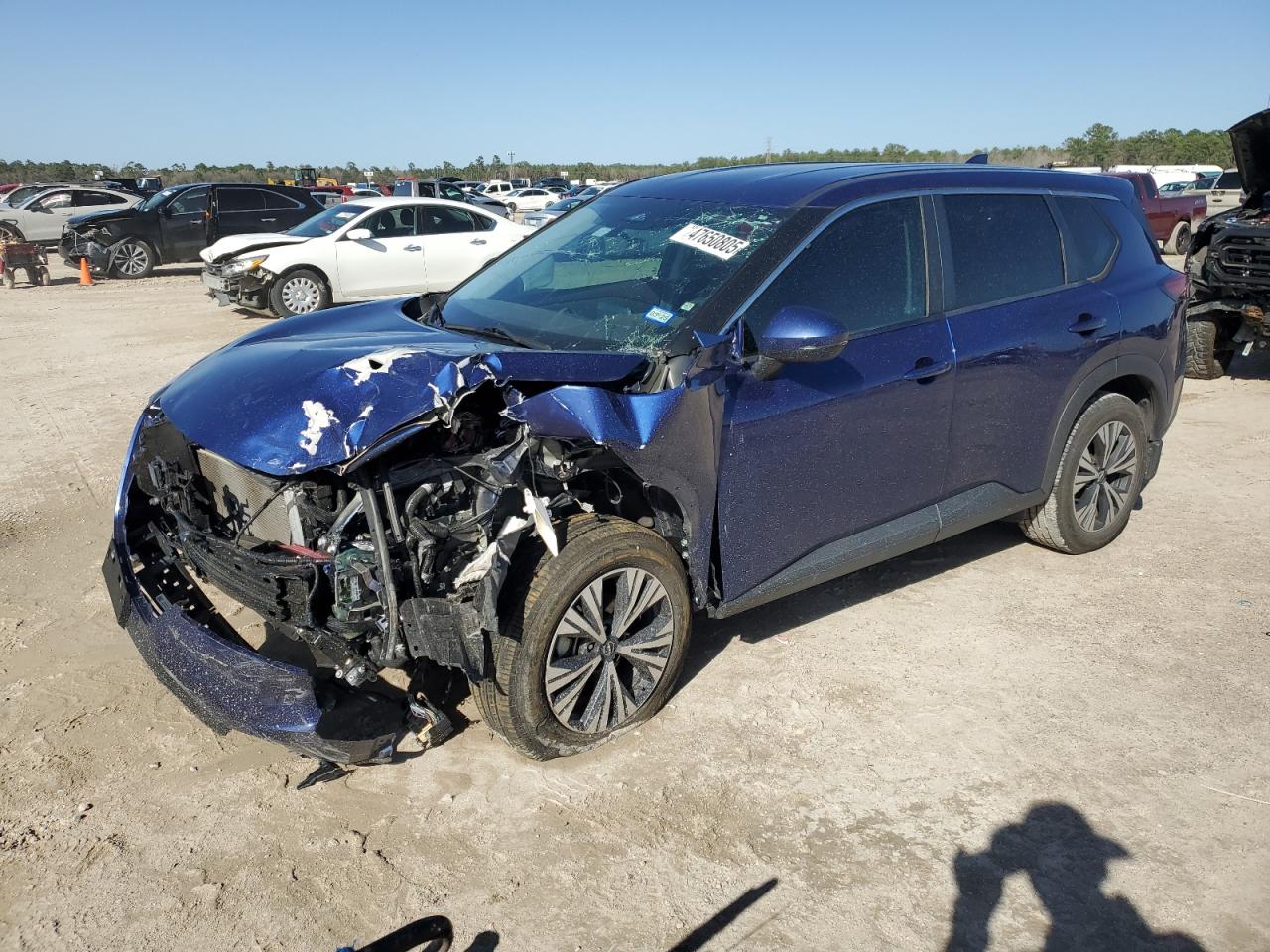 2022 NISSAN ROGUE SV VIN:5N1BT3BA7NC687227