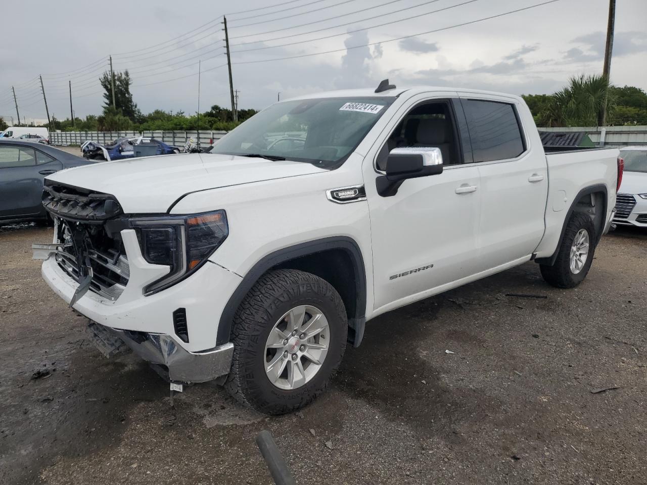 2022 GMC SIERRA C1500 SLE VIN:3GTPHBET6NG500544