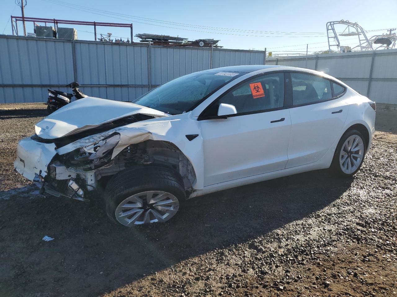 2022 TESLA MODEL 3 VIN:5YJ3E1EB0NF178885