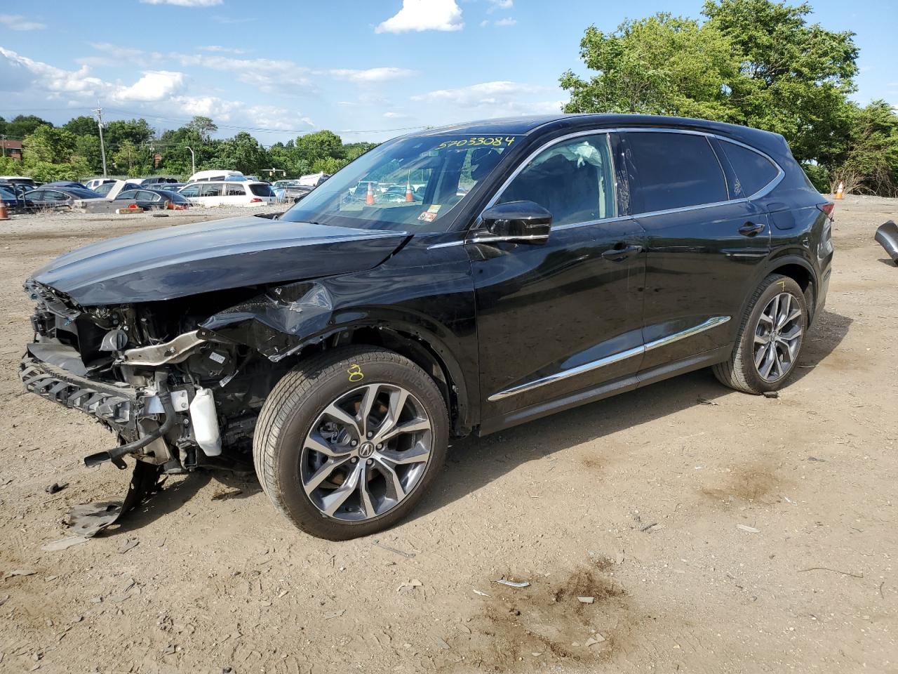 2024 ACURA MDX TECHNOLOGY VIN:5J8YD9H44RL001670