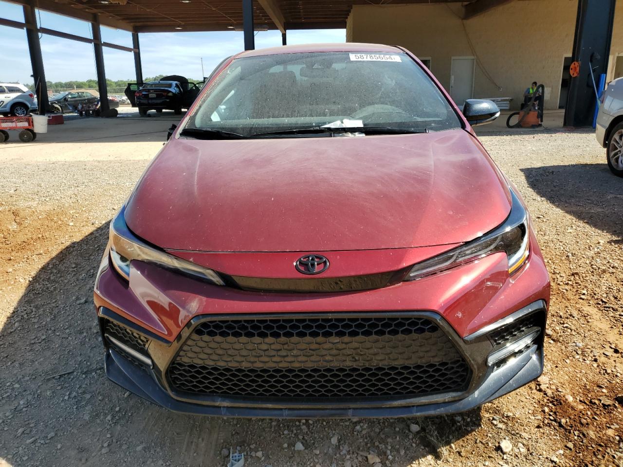 2022 TOYOTA COROLLA SE VIN:5YFS4MCE2NP138549