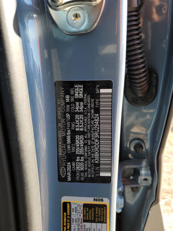 2024 HYUNDAI IONIQ 5 LIMITED VIN:KM8KRDDF3RU294824