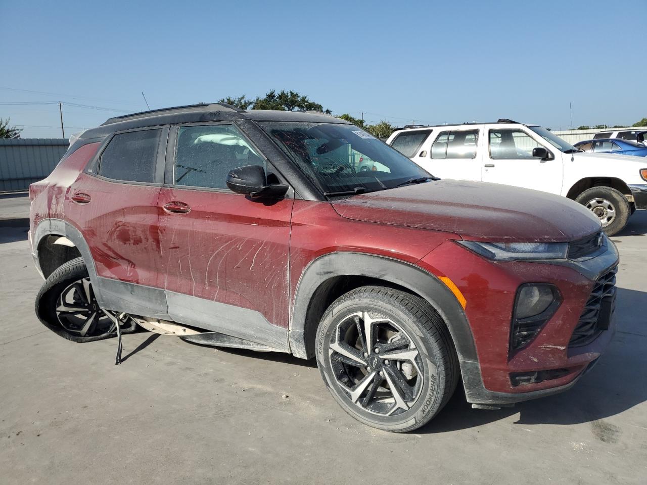 2022 CHEVROLET TRAILBLAZER RS VIN:KL79MTSLXNB099049