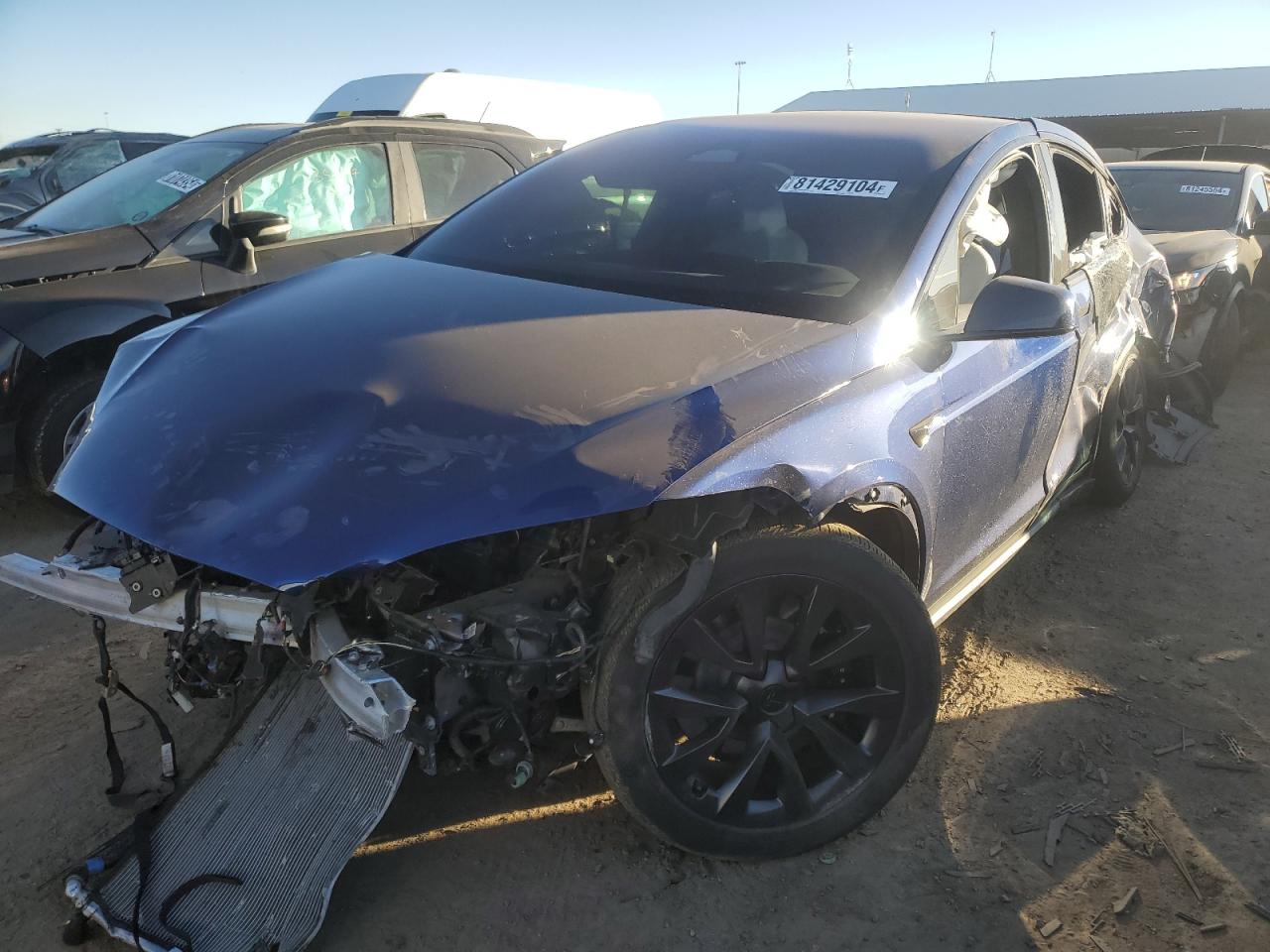 2022 TESLA MODEL X  VIN:7SAXCAE55NF359694