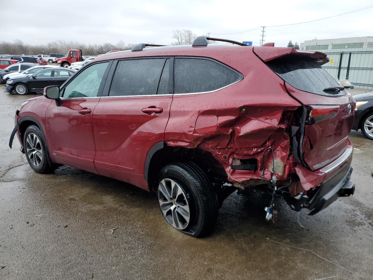 2024 TOYOTA HIGHLANDER HYBRID XLE VIN:5TDKBRCH8RS141353