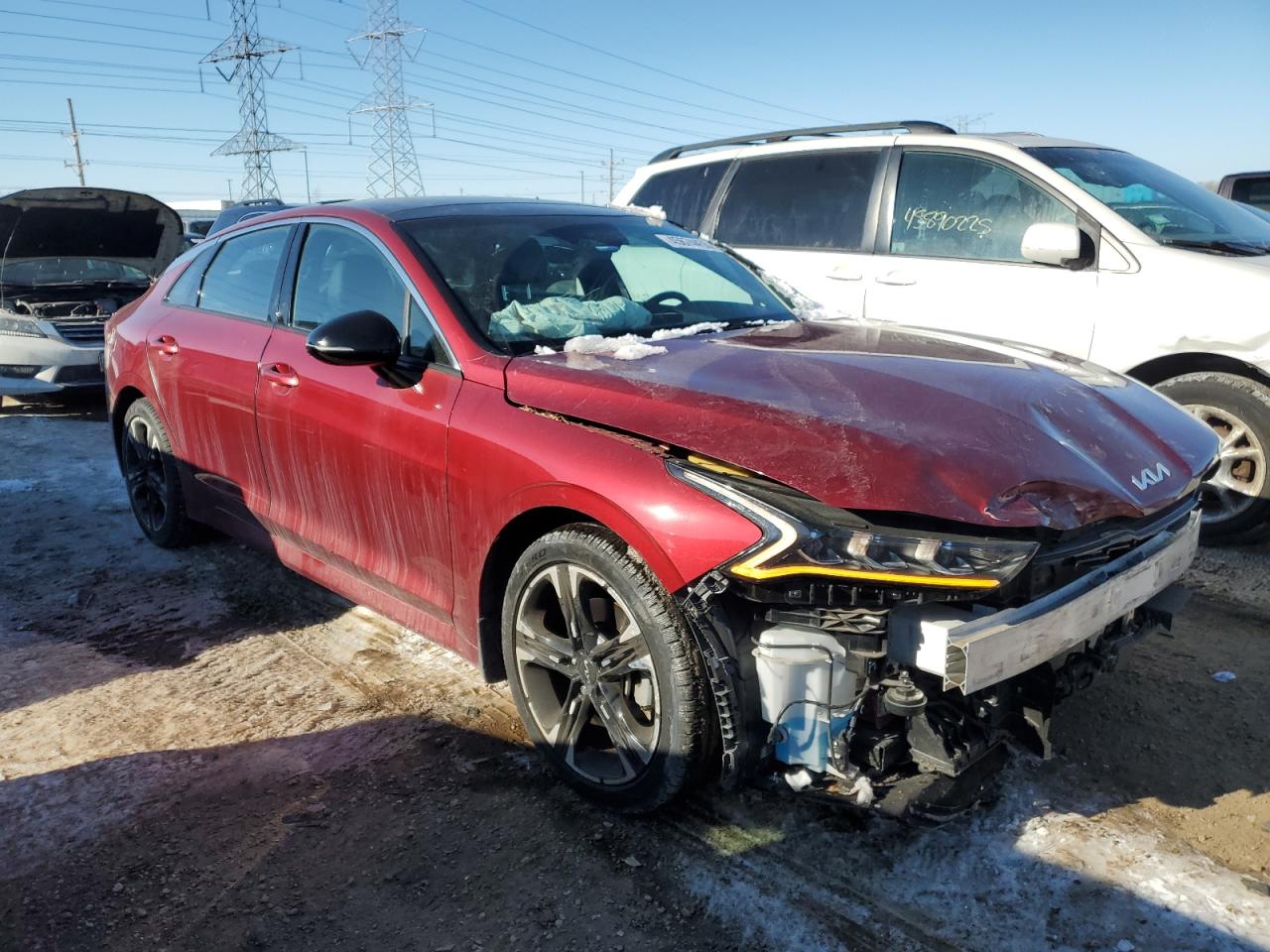 2022 KIA K5 GT LINE VIN:5XXG64J21NG098241