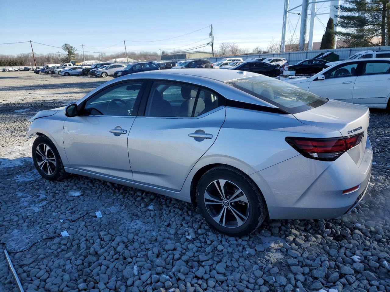 2022 NISSAN SENTRA SV VIN:3N1AB8CV2NY306346