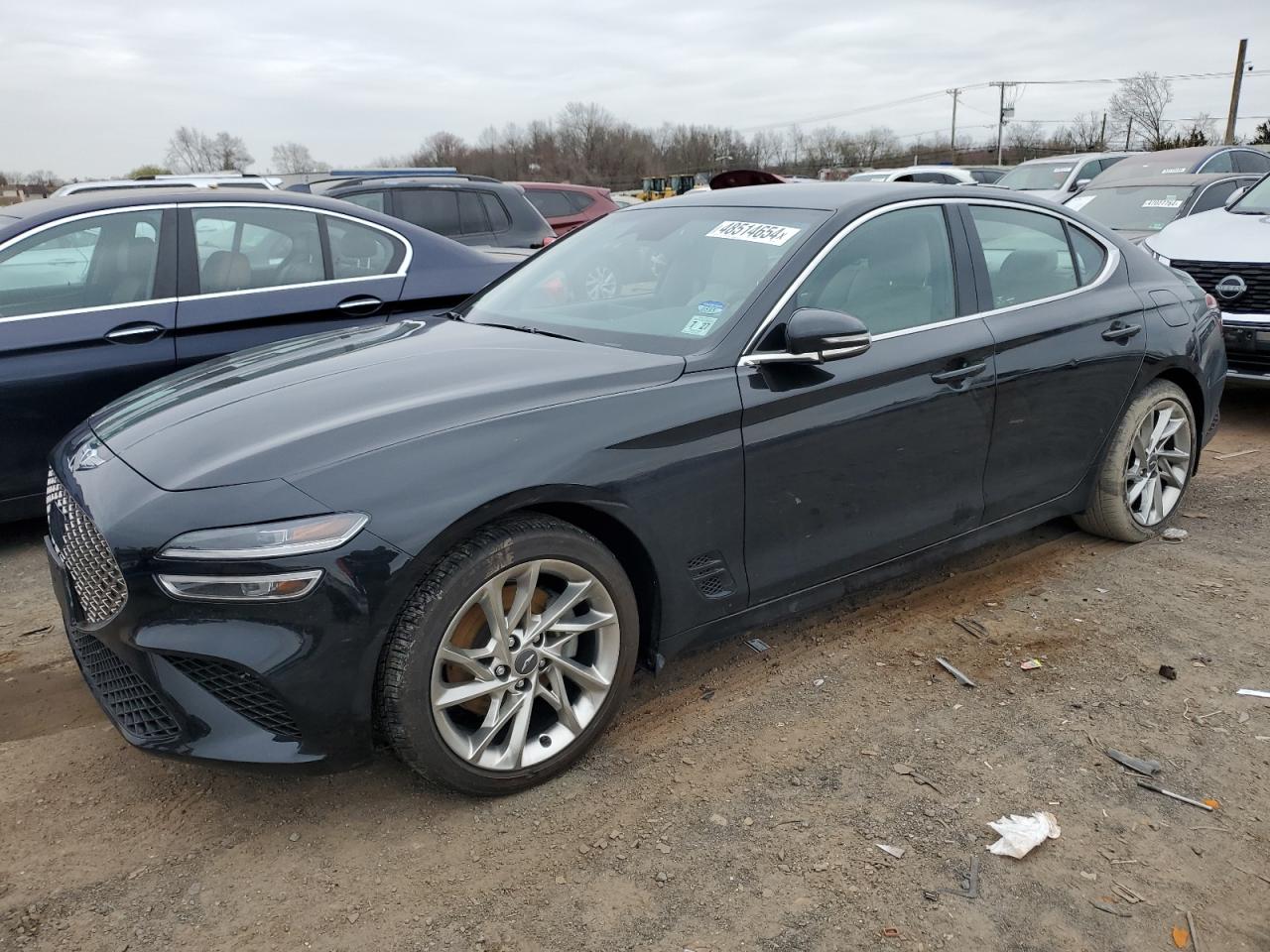 2022 GENESIS G70 BASE VIN:KMTG34TA5NU098459