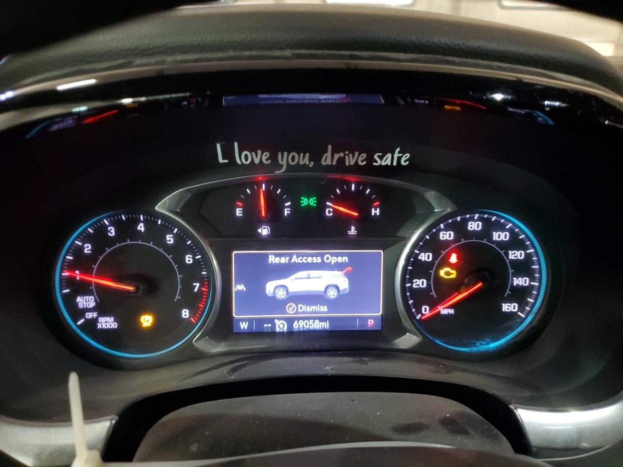 2022 CHEVROLET TRAVERSE RS VIN:1GNEVJKW3NJ132404