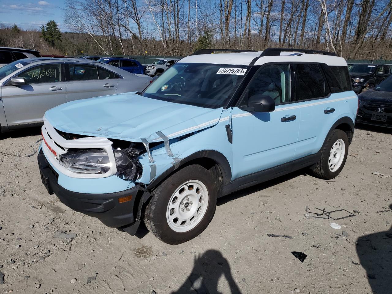 2023 FORD BRONCO SPORT HERITAGE VIN:3FMCR9G68PRE05160