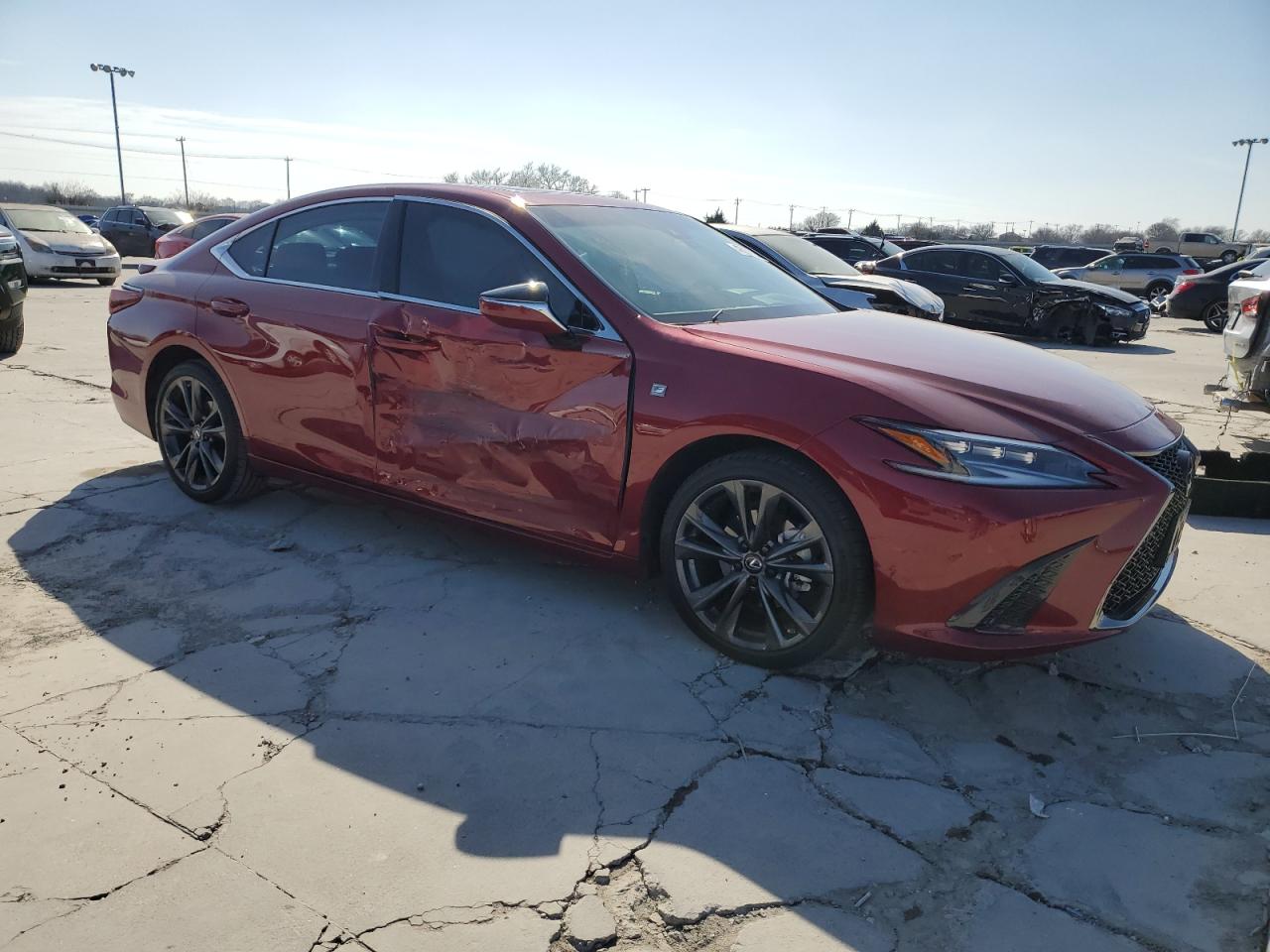 2022 LEXUS ES 350 F SPORT VIN:58AJZ1B1XNU126313
