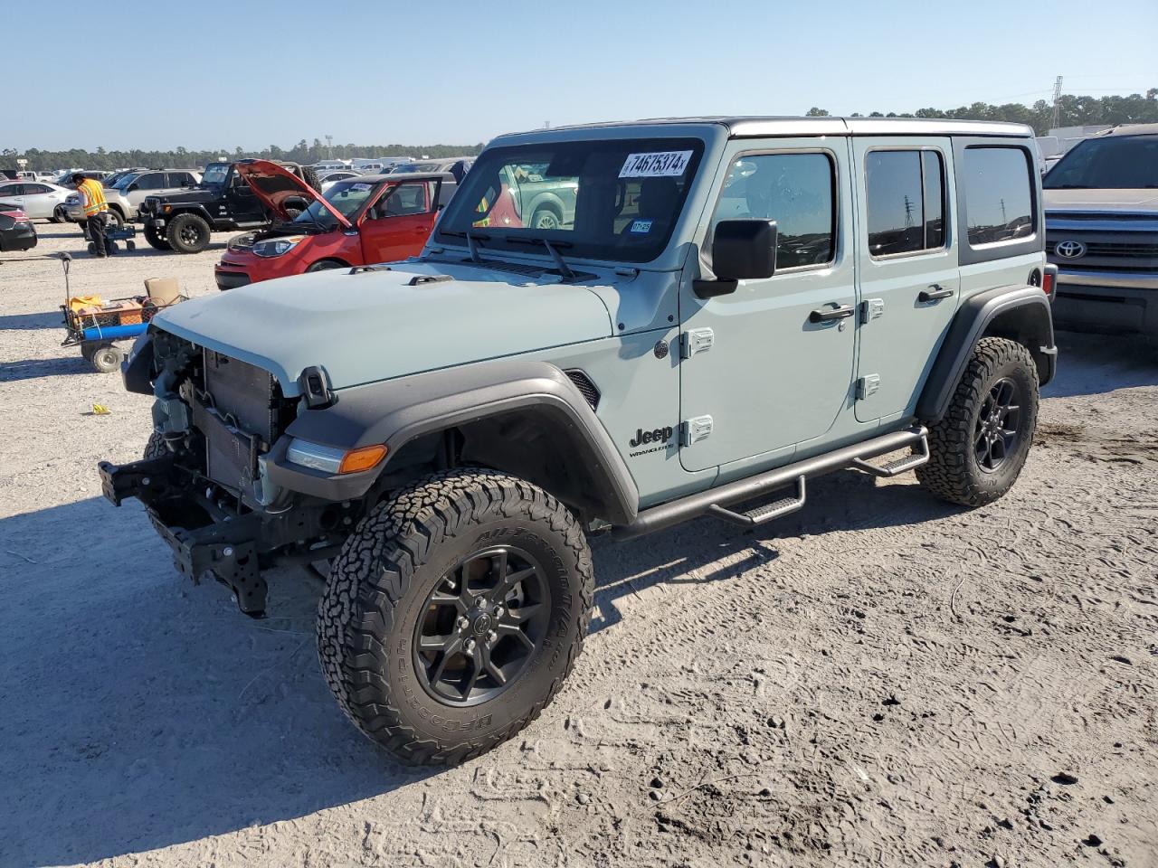 2024 JEEP WRANGLER SPORT VIN:1C4PJXDN5RW105251