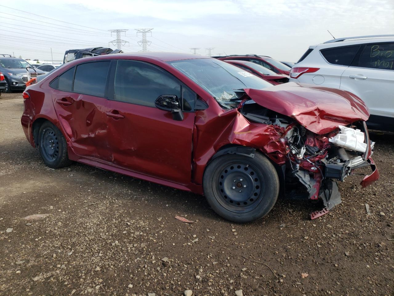 2022 TOYOTA COROLLA LE VIN:JTDEPMAE5NJ199096