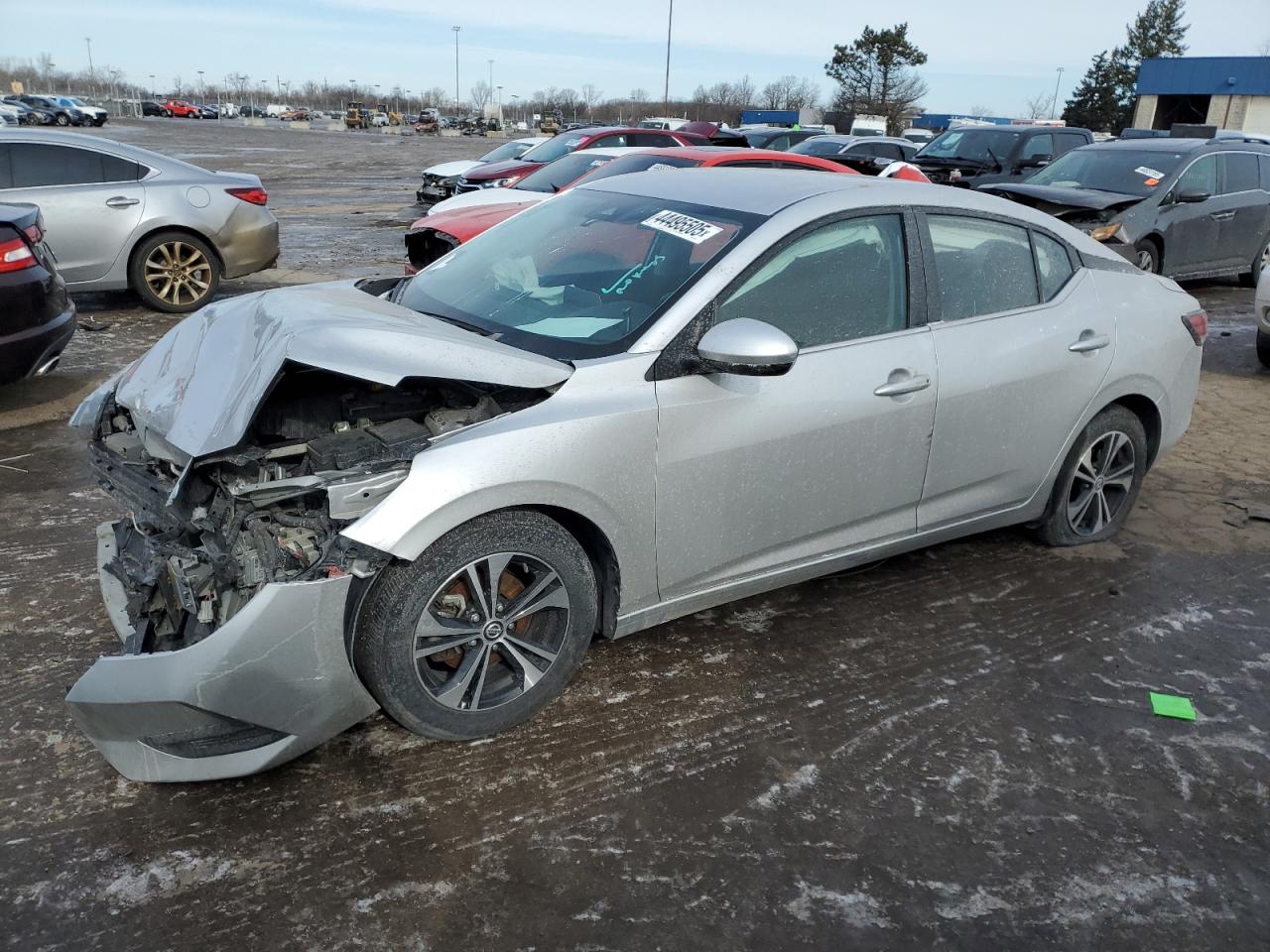 2022 NISSAN SENTRA SV VIN:3N1AB8CV5NY273259
