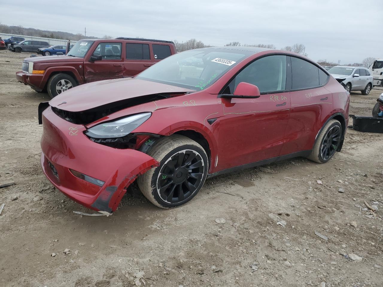 2024 TESLA MODEL Y  VIN:7SAYGDEE8RF082636