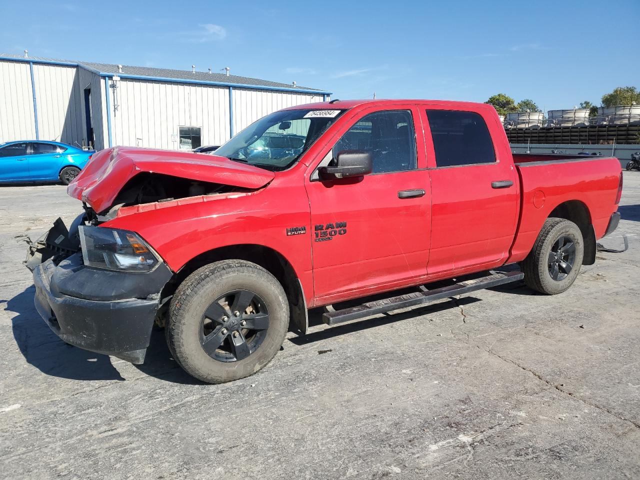2022 RAM 1500 CLASSIC TRADESMAN VIN:3C6RR7KT0NG225218