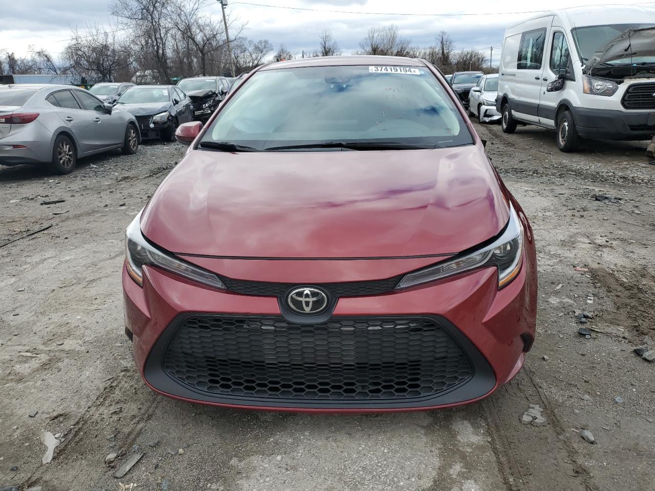 2022 TOYOTA COROLLA LE VIN:5YFEPMAE1NP283119