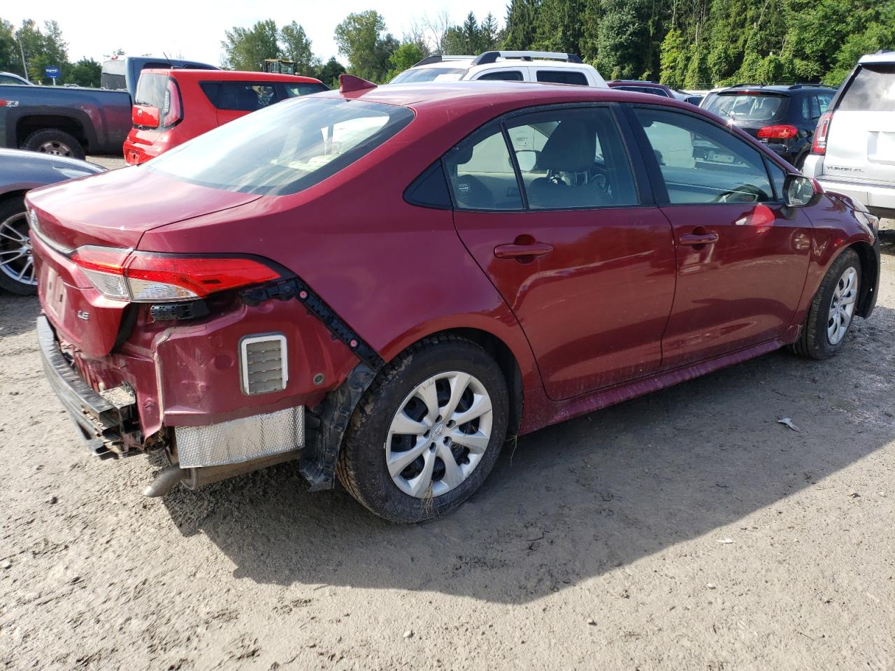 2022 TOYOTA COROLLA LE VIN:JTDEPMAE4NJ222576