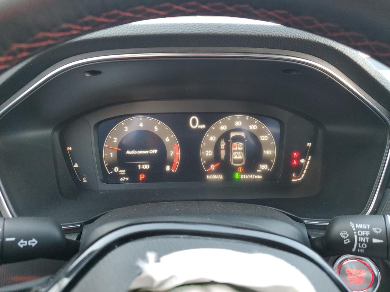 2023 ACURA INTEGRA A-SPEC VIN:19UDE4H36PA020137