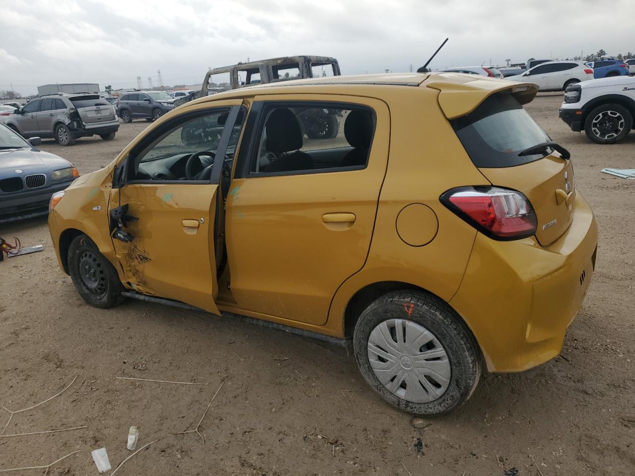 2022 MITSUBISHI MIRAGE ES VIN:ML32AUHJ2NH009515