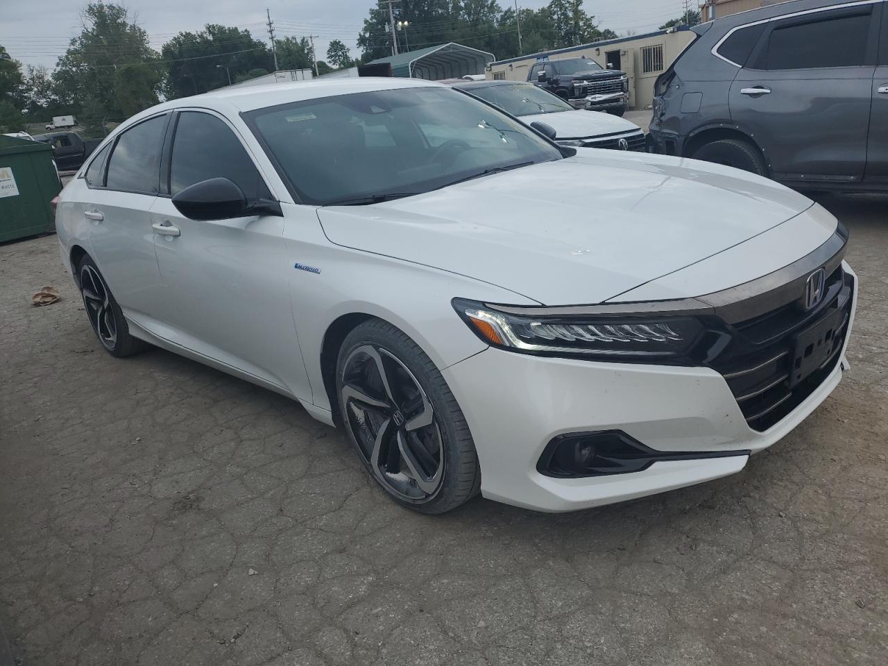 2022 HONDA ACCORD HYBRID SPORT VIN:1HGCV3F23NA037345