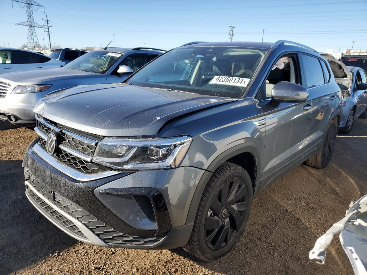 2024 VOLKSWAGEN TAOS SEL VIN:3VV4X7B25RM046164