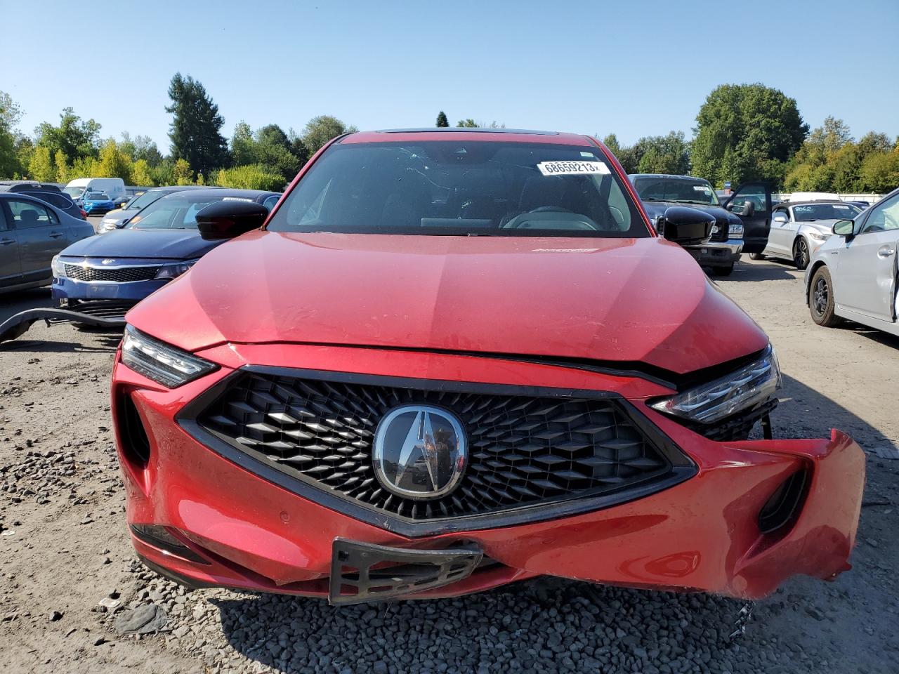 2022 ACURA MDX A-SPEC VIN:5J8YE1H00NL016768