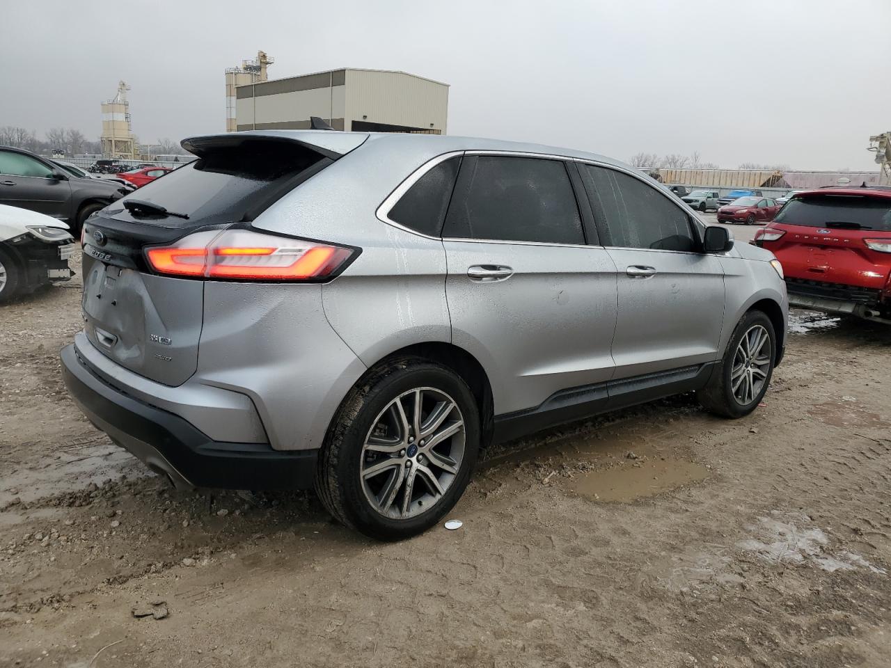 2022 FORD EDGE TITANIUM VIN:2FMPK4K97NBB15014