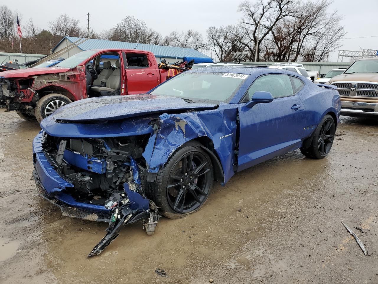 2022 CHEVROLET CAMARO SS VIN:1G1FH1R71N0102383