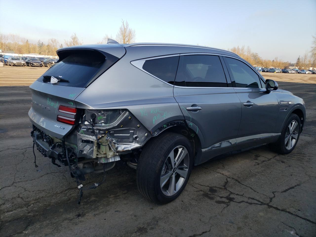 2023 GENESIS GV80 BASE VIN:KMUHCESC9PU107157