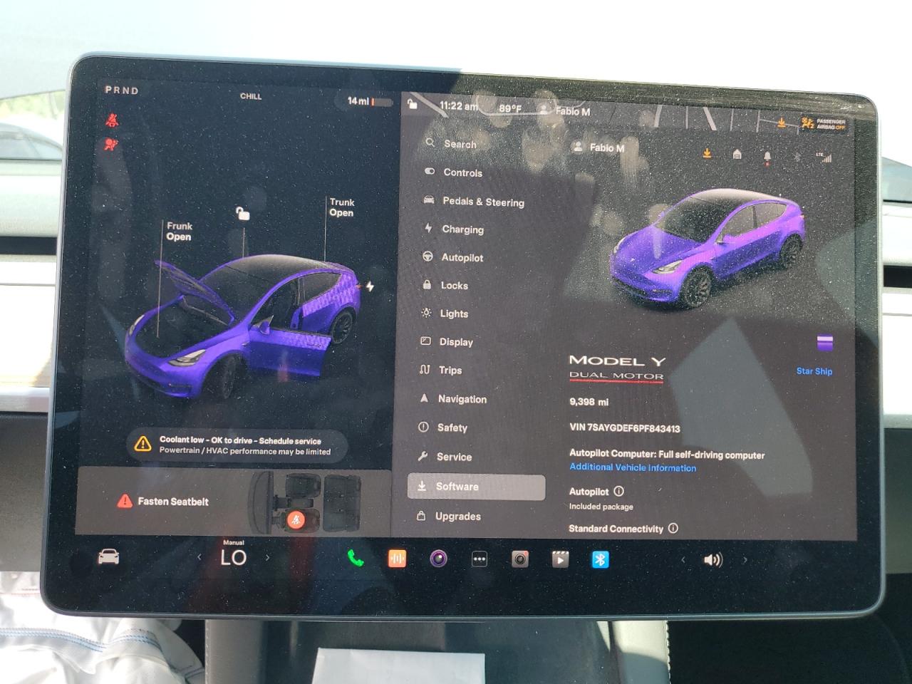 2023 TESLA MODEL Y  VIN:7SAYGDEF6PF843413