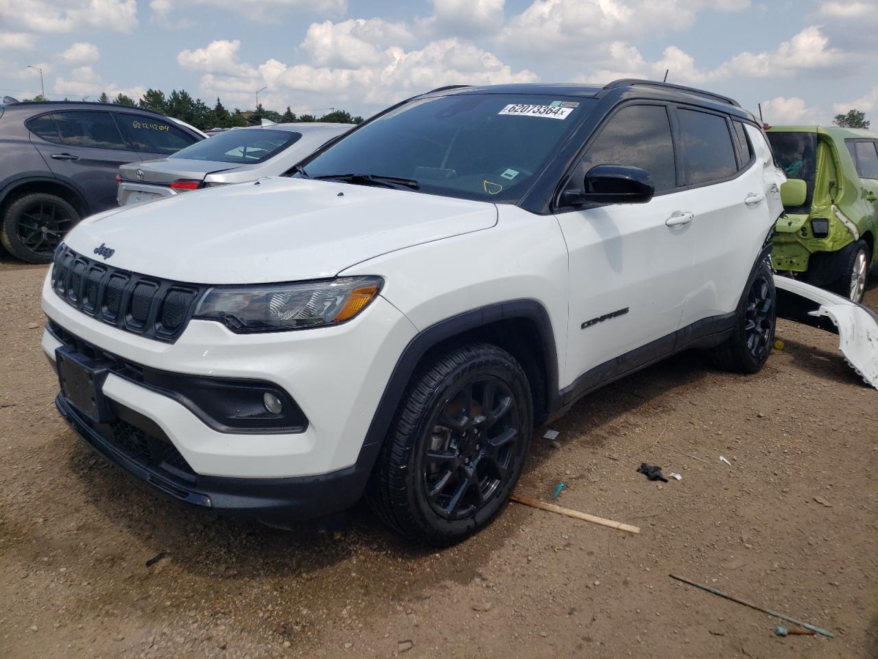 2022 JEEP COMPASS LATITUDE VIN:3C4NJDBB0NT179420