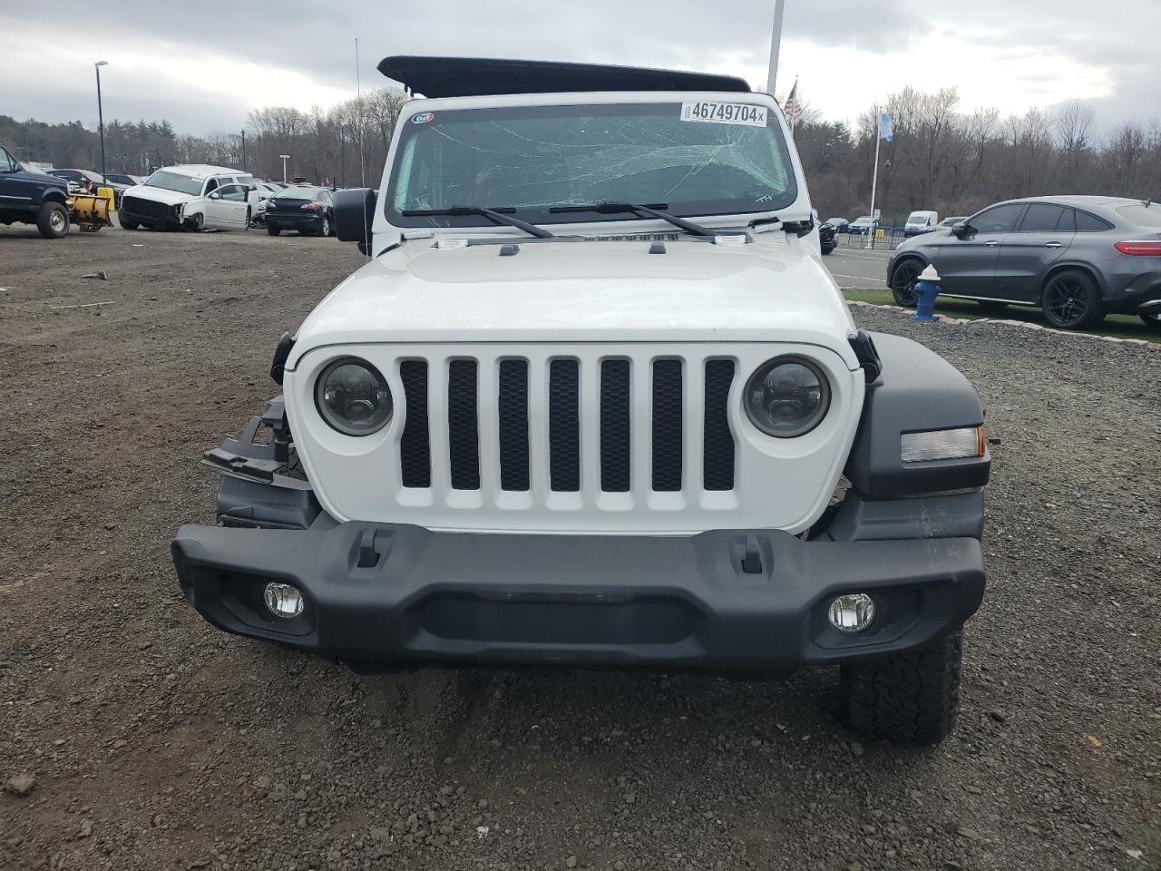 2022 JEEP WRANGLER UNLIMITED SPORT VIN:1C4HJXDG9NW227384