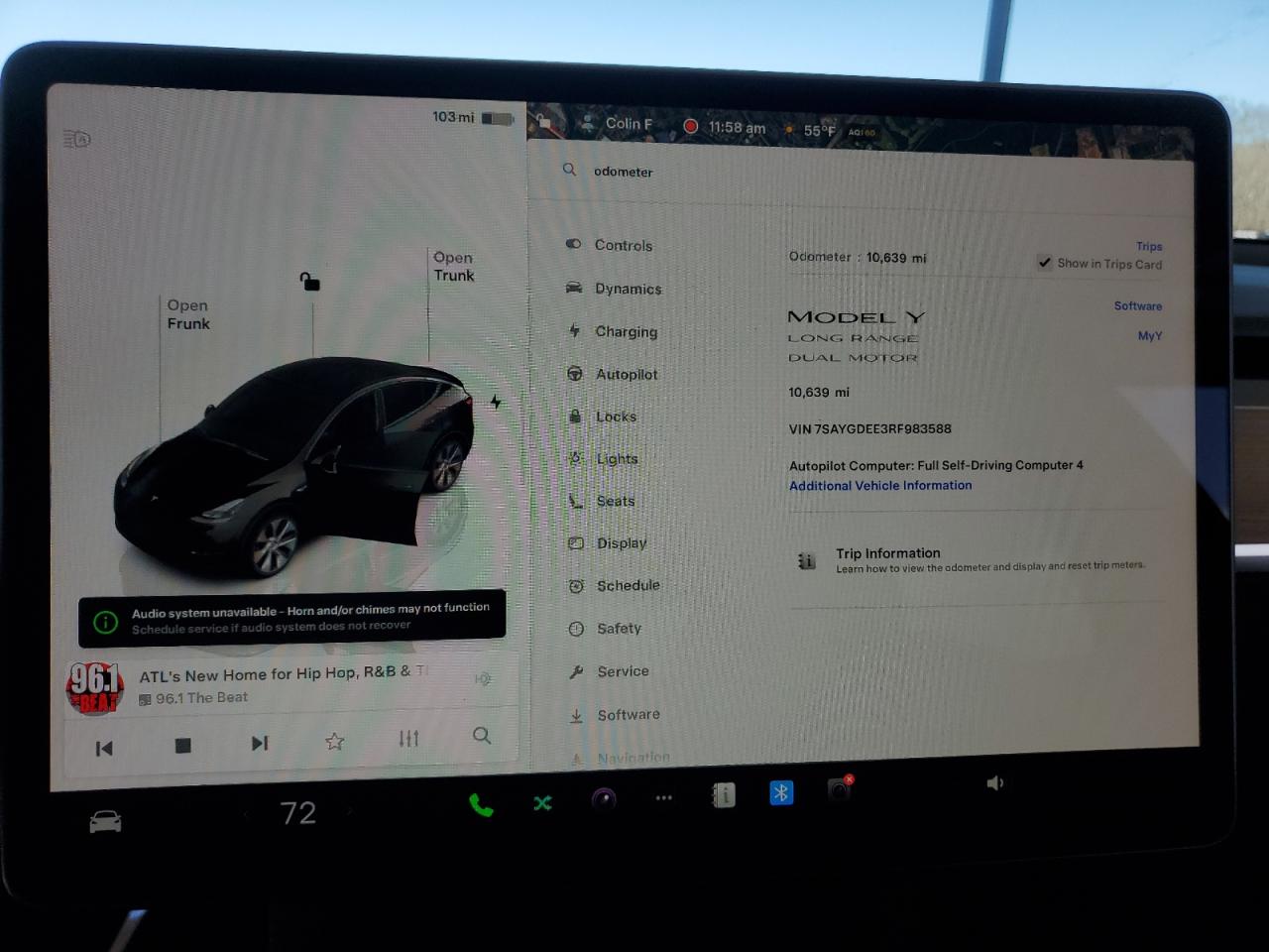 2024 TESLA MODEL Y  VIN:7SAYGDEE3RF983588