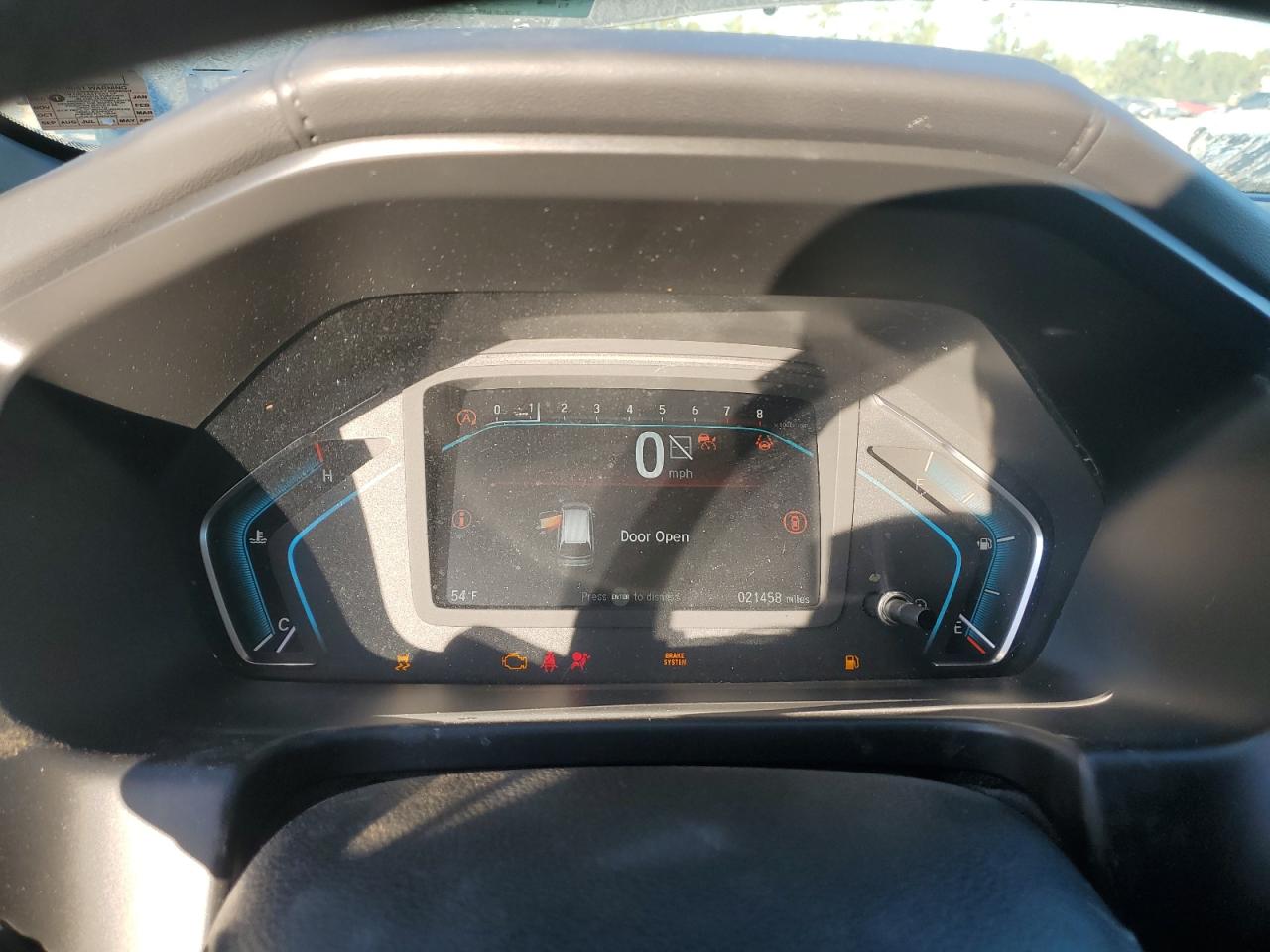 2022 HONDA ODYSSEY EX VIN:5FNRL6H57NB014214