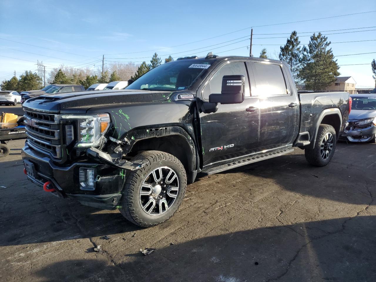 2022 GMC SIERRA K2500 AT4 VIN:1GT49PEY0NF223576