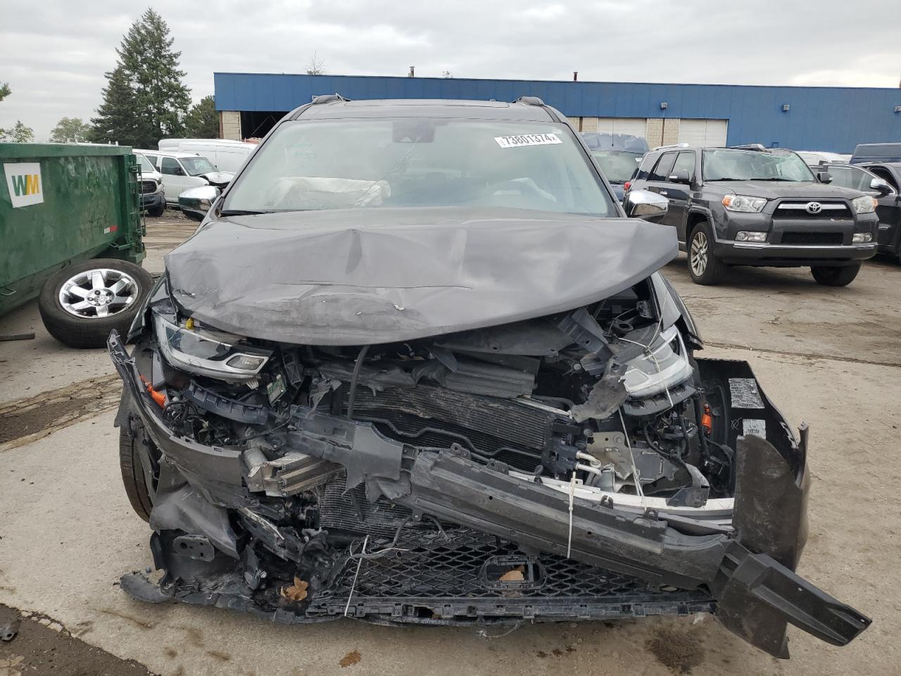 2022 CHRYSLER PACIFICA LIMITED VIN:2C4RC1GG7NR167332