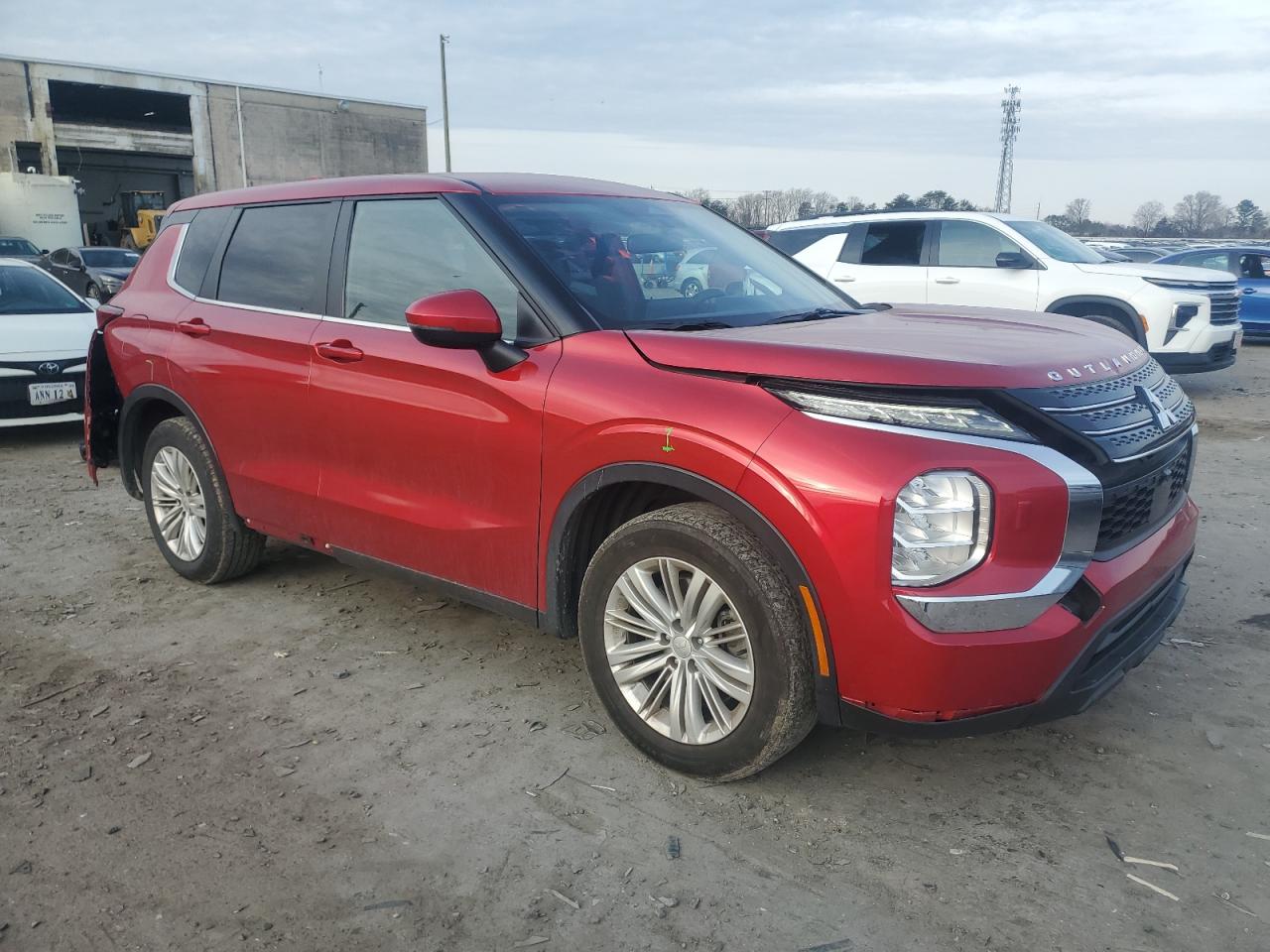 2022 MITSUBISHI OUTLANDER ES VIN:JA4J4TA87NZ034903