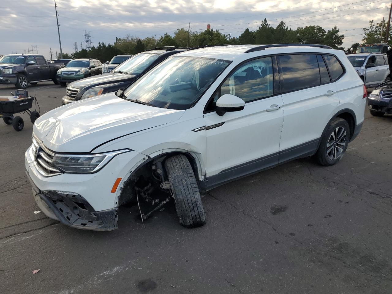 2022 VOLKSWAGEN TIGUAN S VIN:3VV0B7AXXNM117721