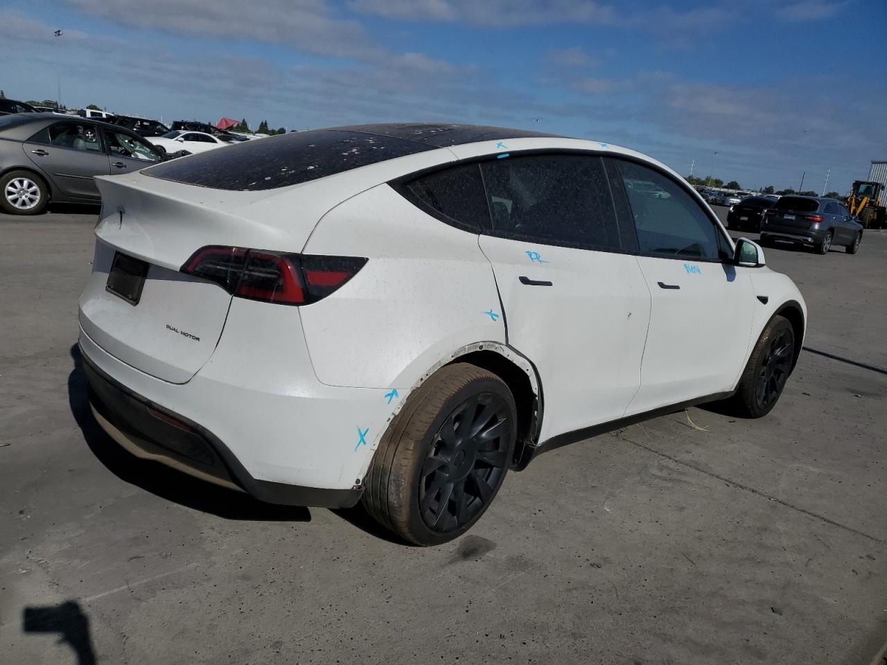 2023 TESLA MODEL Y  VIN:7SAYGAEE9PF835117