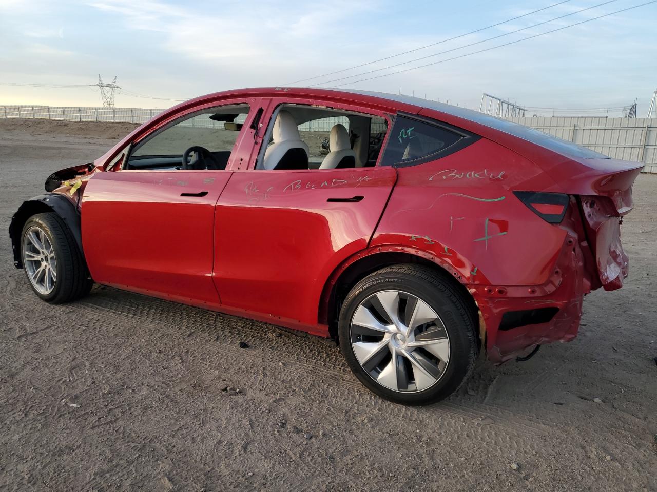 2023 TESLA MODEL Y  VIN:7SAYGDEE0PF834942