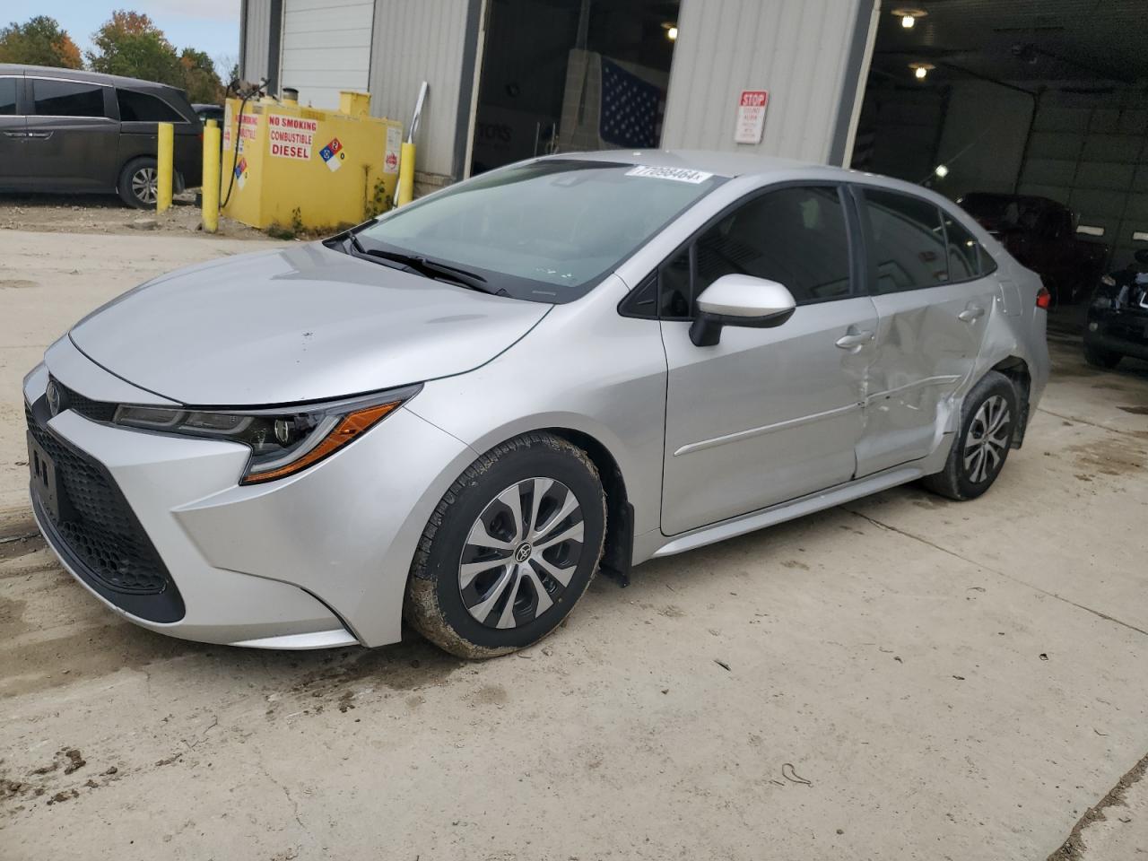 2022 TOYOTA COROLLA LE VIN:JTDEAMDE0NJ059325