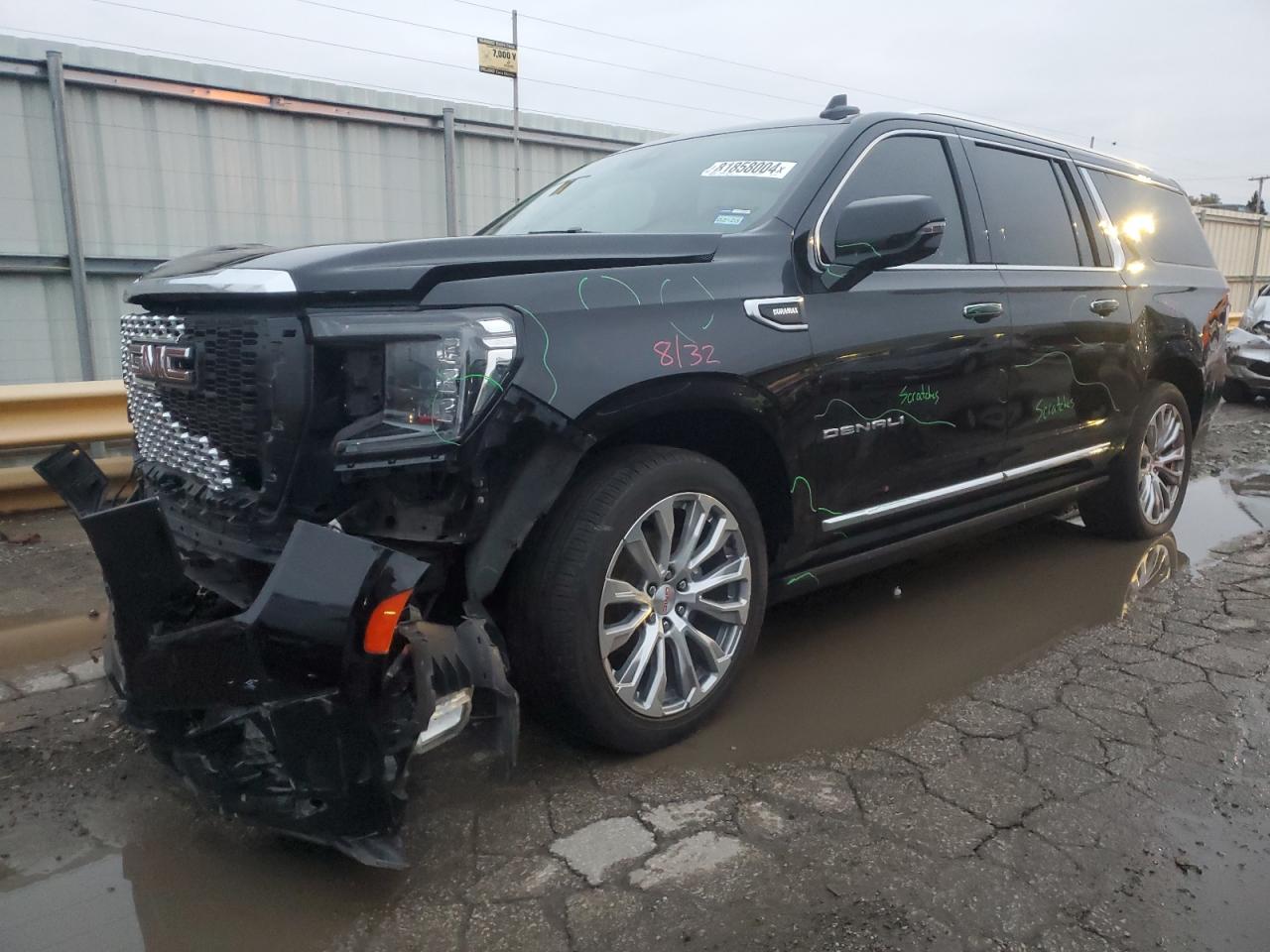 2022 GMC YUKON XL DENALI VIN:1GKS2JKT8NR211969