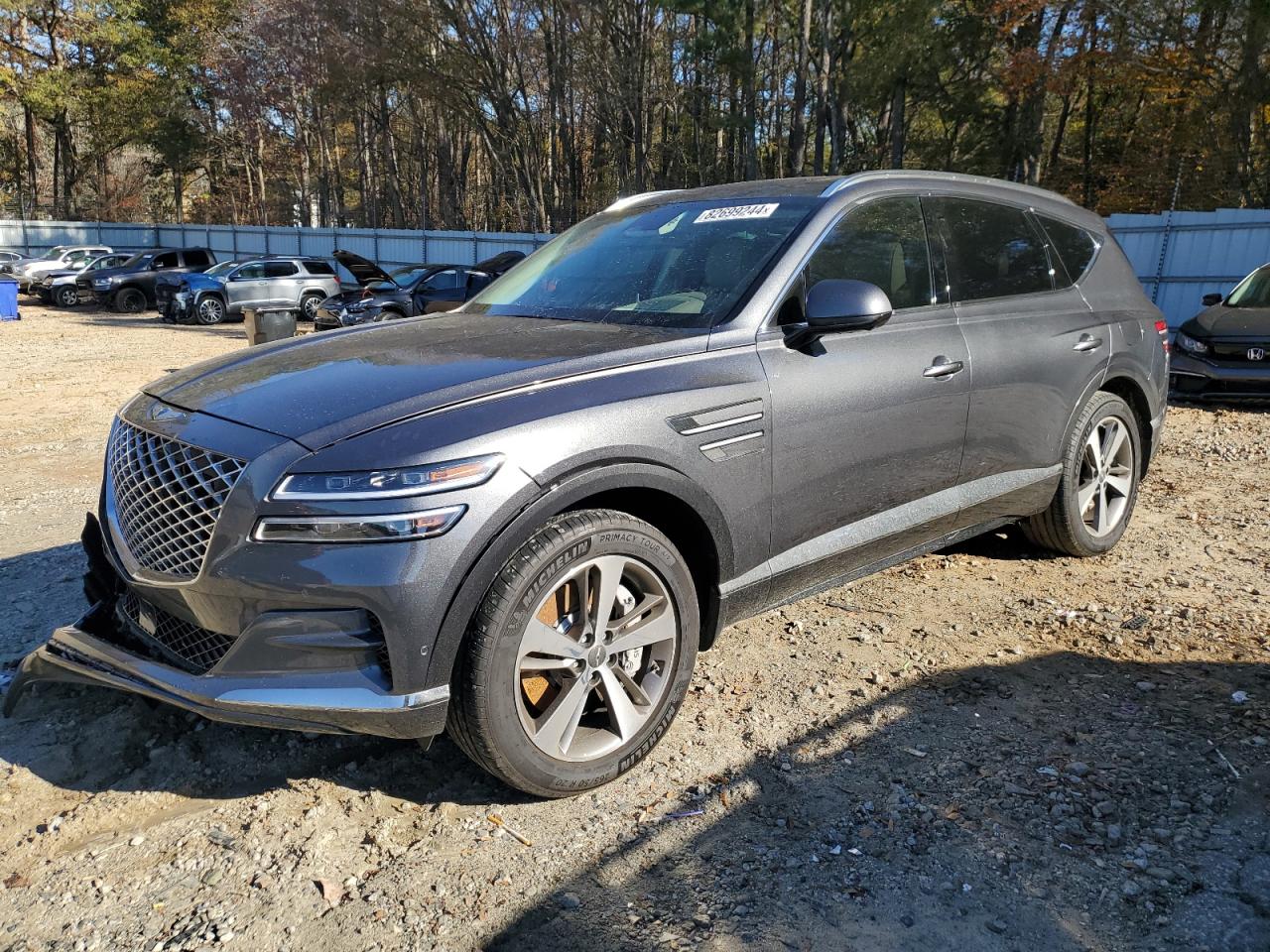 2022 GENESIS GV80 BASE VIN:KMUHCESC7NU078514